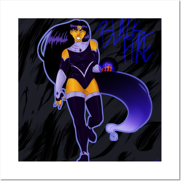 Blackfire Wall Art by Little Vimpress